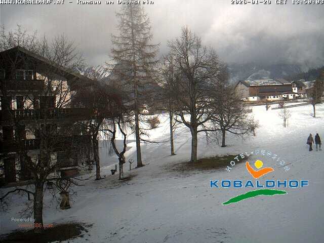 Archiv Foto Webcam Ramsau am Dachstein: Golfplatz am Kobaldhof