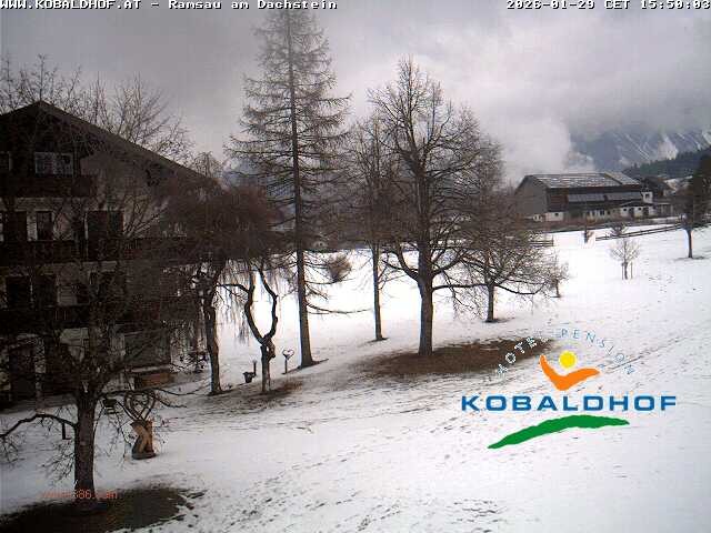 Archiv Foto Webcam Ramsau am Dachstein: Golfplatz am Kobaldhof