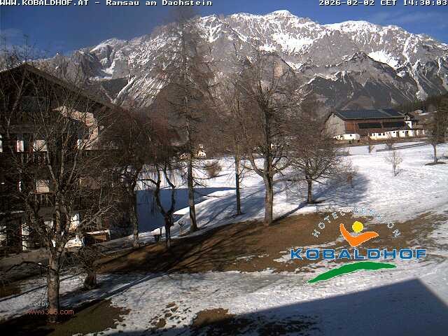 Archiv Foto Webcam Ramsau am Dachstein: Golfplatz am Kobaldhof