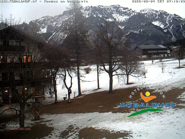 Archiv Foto Webcam Ramsau am Dachstein: Golfplatz am Kobaldhof