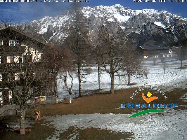 Archiv Foto Webcam Ramsau am Dachstein: Golfplatz am Kobaldhof