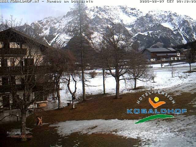 Archiv Foto Webcam Ramsau am Dachstein: Golfplatz am Kobaldhof
