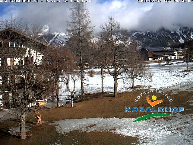 Archiv Foto Webcam Ramsau am Dachstein: Golfplatz am Kobaldhof