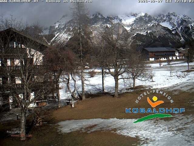 Archiv Foto Webcam Ramsau am Dachstein: Golfplatz am Kobaldhof