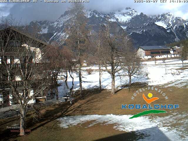 Archiv Foto Webcam Ramsau am Dachstein: Golfplatz am Kobaldhof