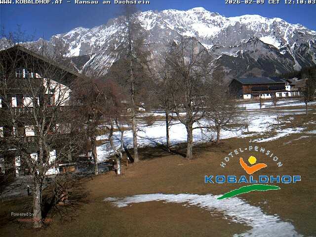 Archiv Foto Webcam Ramsau am Dachstein: Golfplatz am Kobaldhof