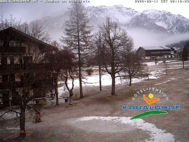 Archiv Foto Webcam Ramsau am Dachstein: Golfplatz am Kobaldhof