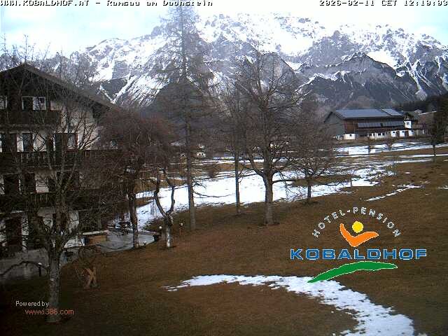 Archiv Foto Webcam Ramsau am Dachstein: Golfplatz am Kobaldhof