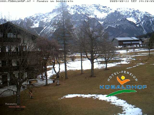 Archiv Foto Webcam Ramsau am Dachstein: Golfplatz am Kobaldhof