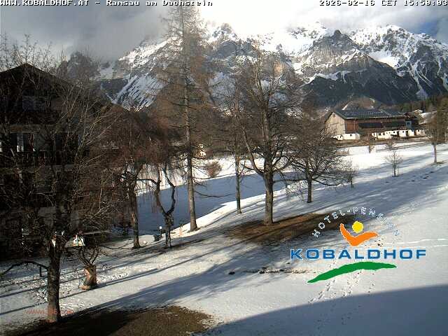 Archiv Foto Webcam Ramsau am Dachstein: Golfplatz am Kobaldhof