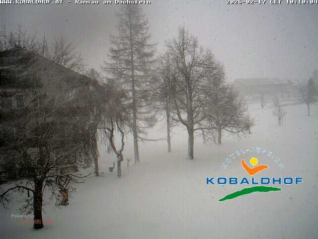 Archiv Foto Webcam Ramsau am Dachstein: Golfplatz am Kobaldhof