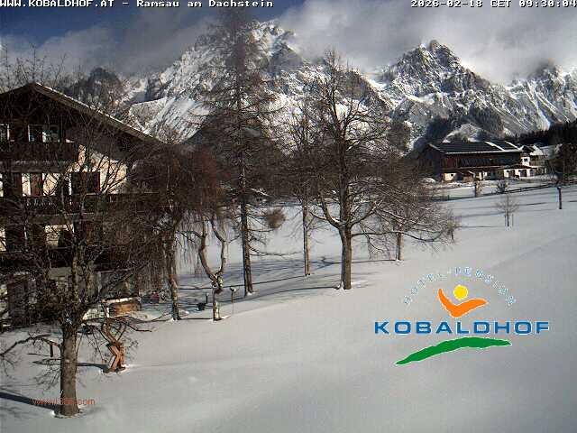 Archiv Foto Webcam Ramsau am Dachstein: Golfplatz am Kobaldhof