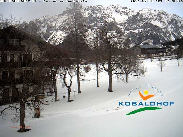 Archiv Foto Webcam Ramsau am Dachstein: Golfplatz am Kobaldhof