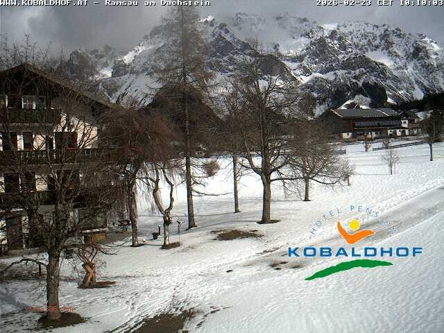 Archiv Foto Webcam Ramsau am Dachstein: Golfplatz am Kobaldhof