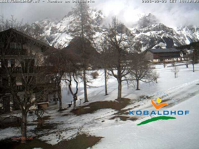 Archiv Foto Webcam Ramsau am Dachstein: Golfplatz am Kobaldhof
