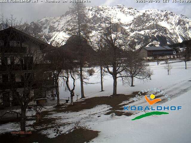 Archiv Foto Webcam Ramsau am Dachstein: Golfplatz am Kobaldhof