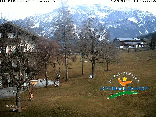 Archiv Foto Webcam Ramsau am Dachstein: Golfplatz am Kobaldhof