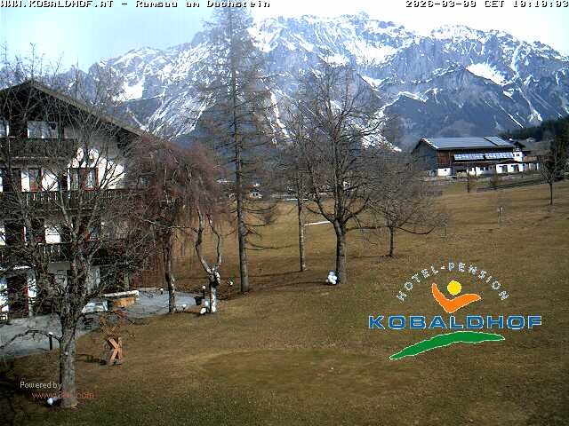 Archiv Foto Webcam Ramsau am Dachstein: Golfplatz am Kobaldhof