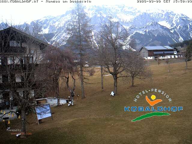Archiv Foto Webcam Ramsau am Dachstein: Golfplatz am Kobaldhof
