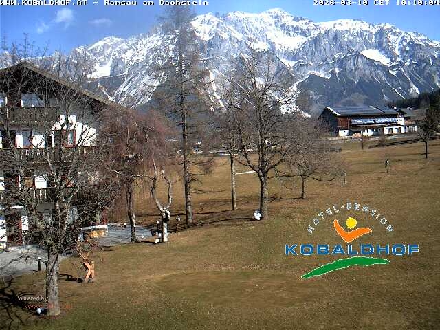 Archiv Foto Webcam Ramsau am Dachstein: Golfplatz am Kobaldhof