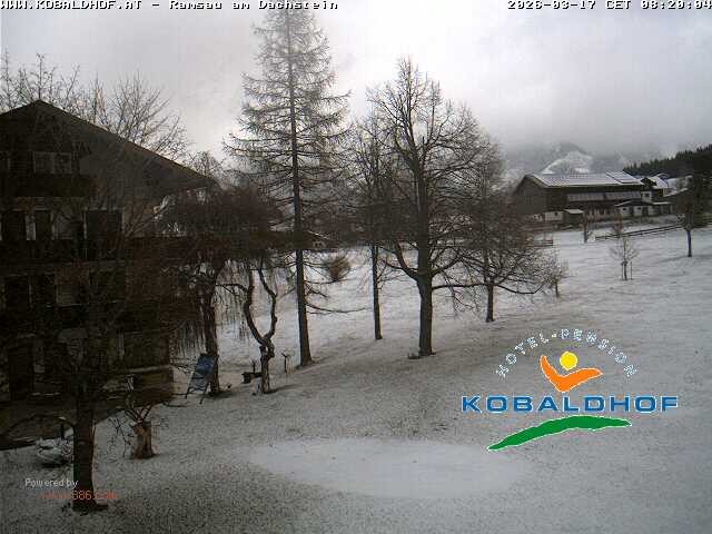 Archiv Foto Webcam Ramsau am Dachstein: Golfplatz am Kobaldhof