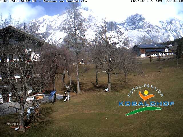 Archiv Foto Webcam Ramsau am Dachstein: Golfplatz am Kobaldhof