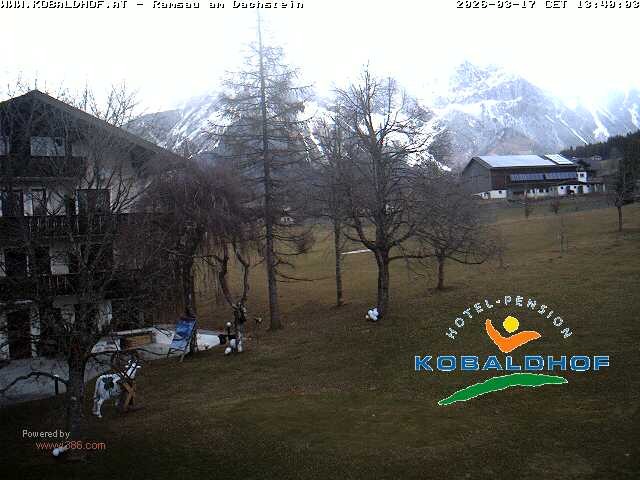 Archiv Foto Webcam Ramsau am Dachstein: Golfplatz am Kobaldhof