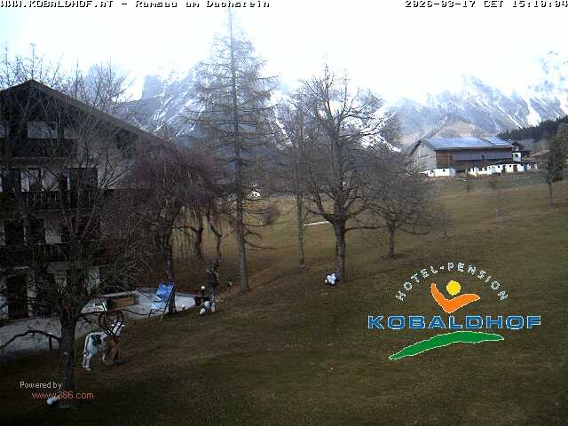 Archiv Foto Webcam Ramsau am Dachstein: Golfplatz am Kobaldhof