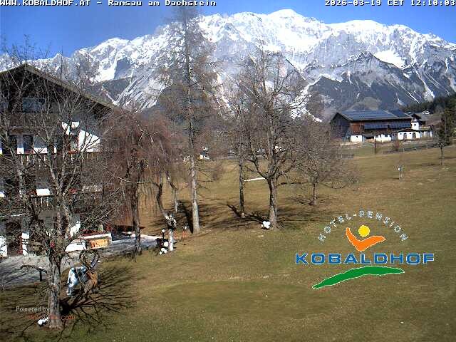Archiv Foto Webcam Ramsau am Dachstein: Golfplatz am Kobaldhof