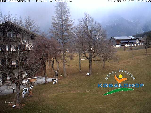 Archiv Foto Webcam Ramsau am Dachstein: Golfplatz am Kobaldhof