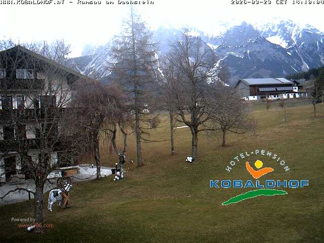 Archiv Foto Webcam Ramsau am Dachstein: Golfplatz am Kobaldhof