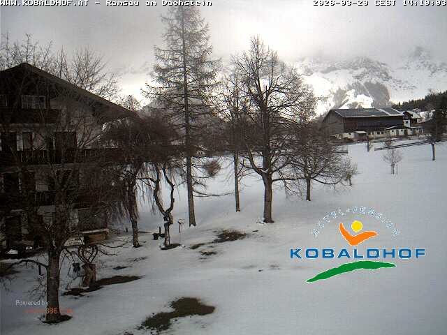 Archiv Foto Webcam Ramsau am Dachstein: Golfplatz am Kobaldhof