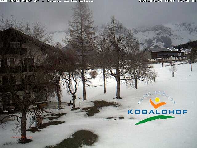 Archiv Foto Webcam Ramsau am Dachstein: Golfplatz am Kobaldhof