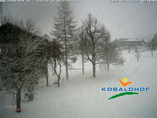 Archiv Foto Webcam Ramsau am Dachstein: Golfplatz am Kobaldhof