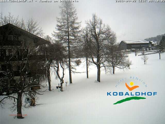 Archiv Foto Webcam Ramsau am Dachstein: Golfplatz am Kobaldhof
