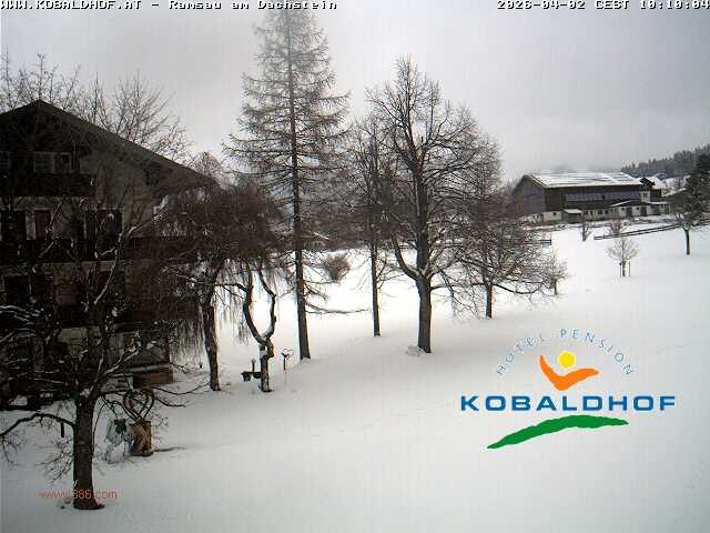 Archiv Foto Webcam Ramsau am Dachstein: Golfplatz am Kobaldhof
