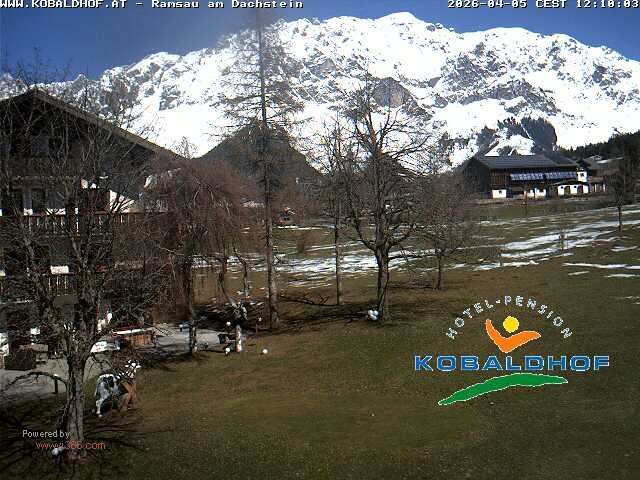 Archiv Foto Webcam Ramsau am Dachstein: Golfplatz am Kobaldhof