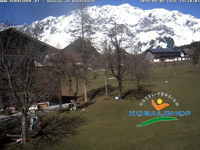 Archiv Foto Webcam Ramsau am Dachstein: Golfplatz am Kobaldhof