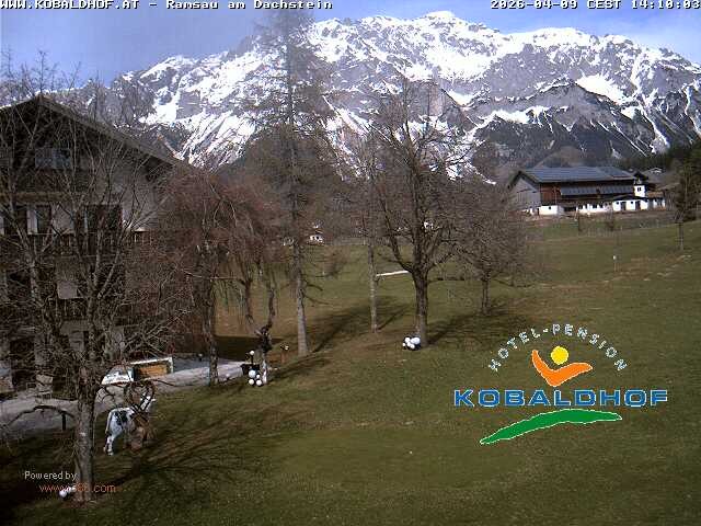 Archiv Foto Webcam Ramsau am Dachstein: Golfplatz am Kobaldhof