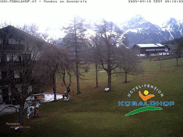 Archiv Foto Webcam Ramsau am Dachstein: Golfplatz am Kobaldhof