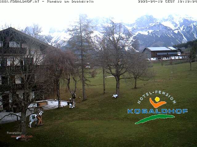 Archiv Foto Webcam Ramsau am Dachstein: Golfplatz am Kobaldhof
