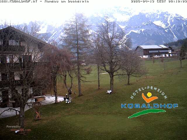 Archiv Foto Webcam Ramsau am Dachstein: Golfplatz am Kobaldhof