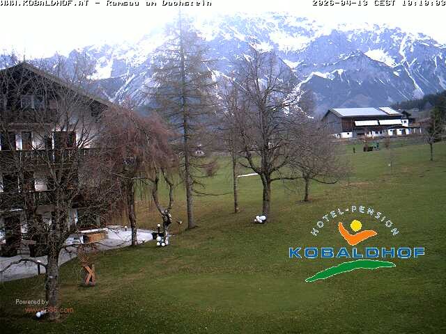 Archiv Foto Webcam Ramsau am Dachstein: Golfplatz am Kobaldhof