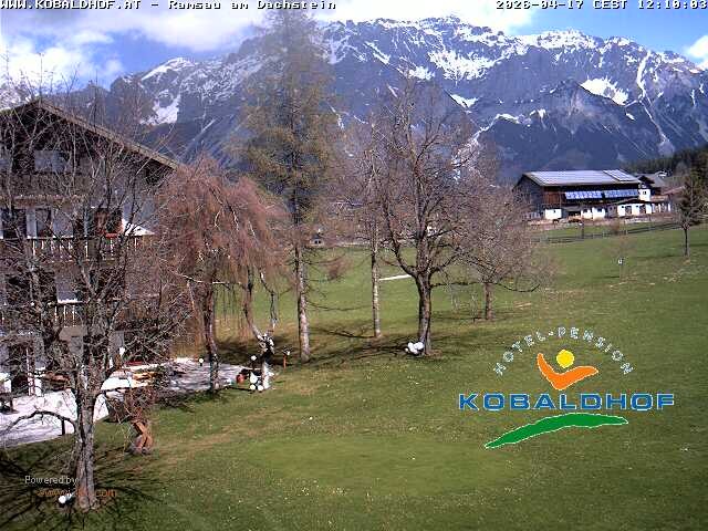 Archiv Foto Webcam Ramsau am Dachstein: Golfplatz am Kobaldhof