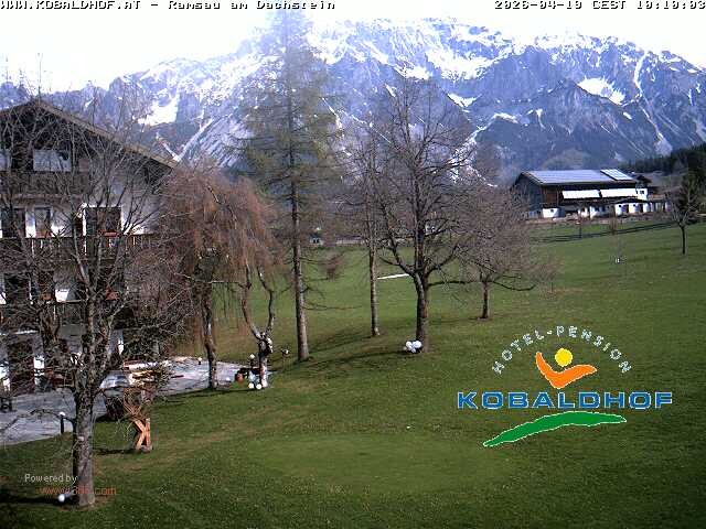 Archiv Foto Webcam Ramsau am Dachstein: Golfplatz am Kobaldhof