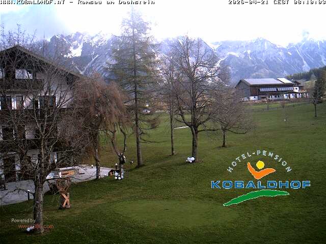Archiv Foto Webcam Ramsau am Dachstein: Golfplatz am Kobaldhof