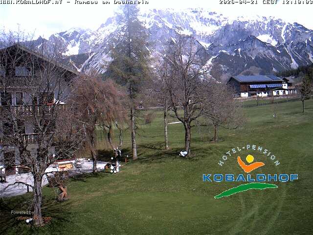 Archiv Foto Webcam Ramsau am Dachstein: Golfplatz am Kobaldhof