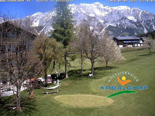 Archiv Foto Webcam Ramsau am Dachstein: Golfplatz am Kobaldhof