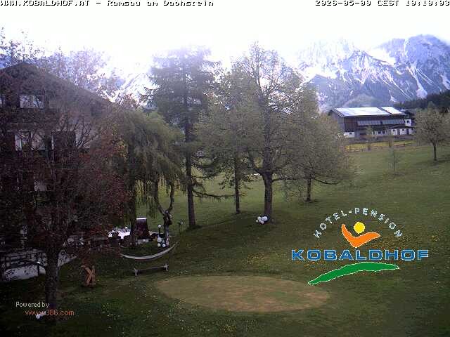 Archiv Foto Webcam Ramsau am Dachstein: Golfplatz am Kobaldhof