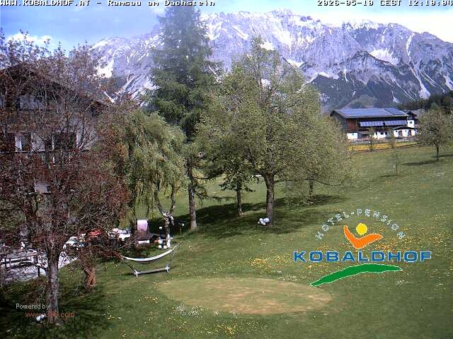 Archiv Foto Webcam Ramsau am Dachstein: Golfplatz am Kobaldhof